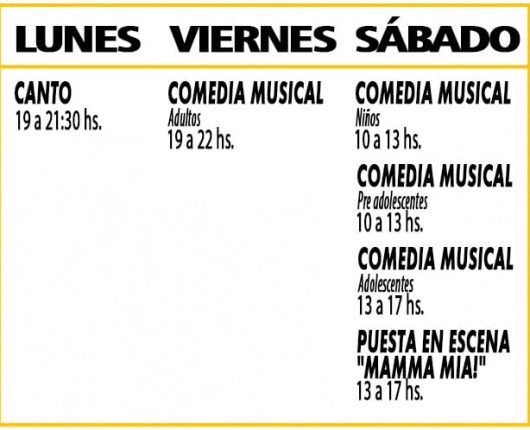 Nuevo Horario